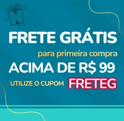 Frete gr&aacute;tis na primeira compra!